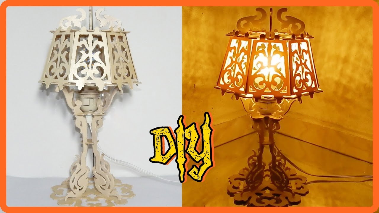 Aprenda fazer um abajur de pvc