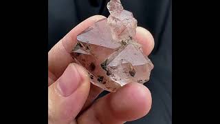 Video preview: Red Floater Garden Quartz with Epidote — Sichuan, China | Natural Mineral Specimen