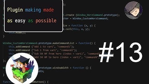 RMMV Javascript tutorial #13 - manual invoke of an action