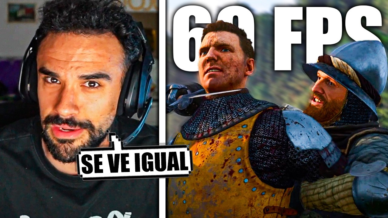 ILLOJUAN REACCIONA a KINGDOM COME ACTUALIZACIÓN GRÁFICA en PS5 (60 FPS) + Tráiler MEME SOULS