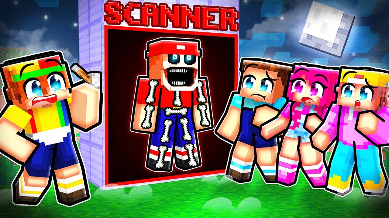 Using a SCANNER to Find My Friends SECRETS in Minecraft!