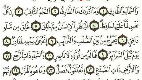 تلاوة نادرة سورة الطارق بصوت القارئ شرفاوي عبد الرؤوف
