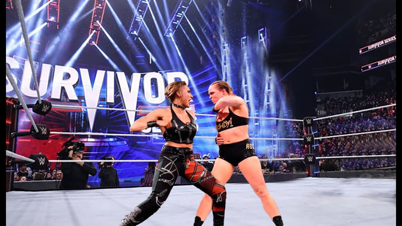 Rhea Ripley Ronda Rousey Ronda Rousey vs Rhea Ripley ll WWE Raw Women's Championship - YouTube
