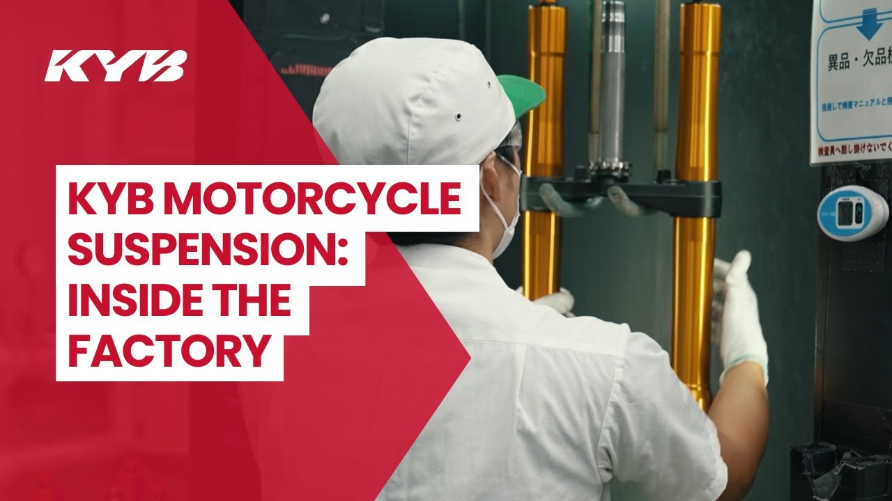 KYB Motorcycle Suspension: Inside the Factory