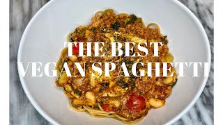 THE BEST VEGAN SPAGHETTI RECIPE // SIMPLE, EASY & DELICIOUS ???? #YUMMY #DELICIOUS #VEGAN #EASYRECIPE