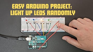 Arduino Tutorials: Random LED with Button | Tinkercad & Real Circuit Explained!