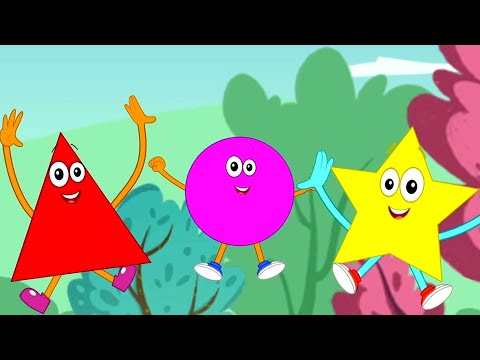 Five Little Shapes, Learn Shapes and Educational Video for Kids