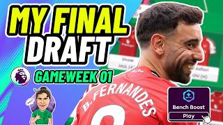 FPL GW1 | My FINAL Draft! ๐ | Fantasy Premier League 2026/2027!