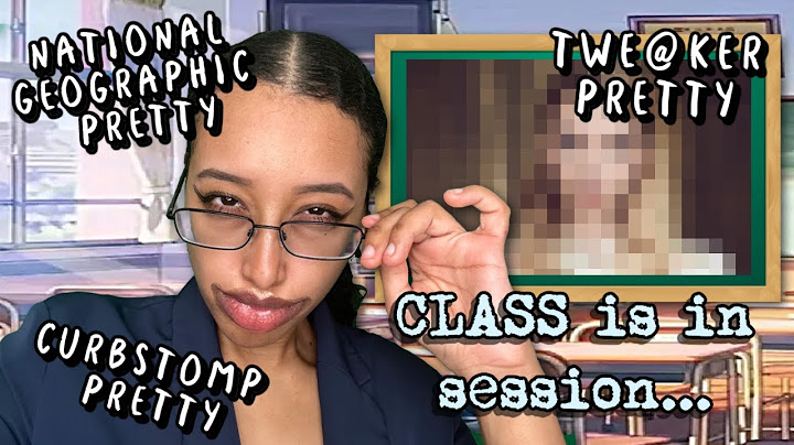 R U UGLY? 🤨 The different TYPES of PRETTY💅🏽✨💁🏽‍♀️ (SHOCKINGLY ACCURATE)