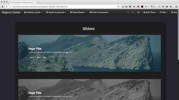Magento 2 Builder
