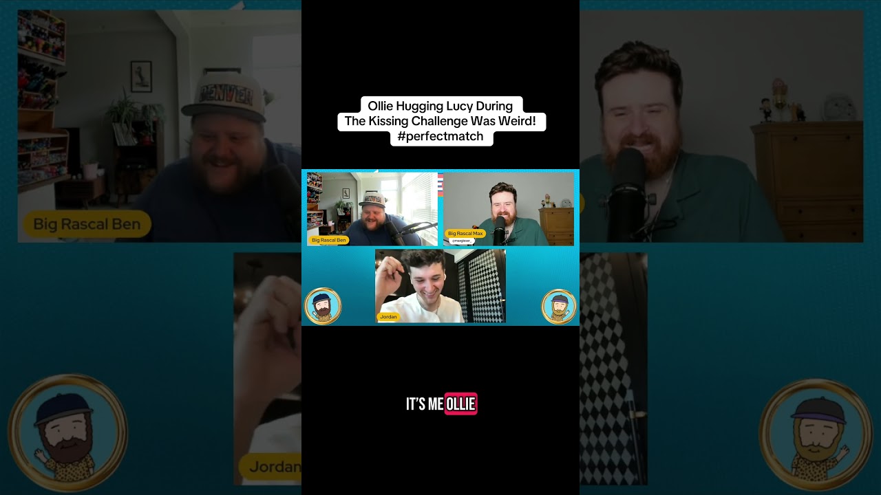 Ollie hugging Lucy during the kissing challenge was weird! #perfectmatch #perfectmatchshow