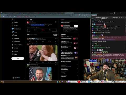 Thumbnail for News Coverage, Twitter Reacts and More | Hasanabi Chair Reacts (Fan Channel)