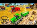 Harvester Tractor Farming Simulator 2021 - Farm Harvester Tractor Driving - Android Gameplay