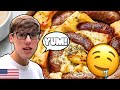 American Learns How to Make TOAD IN THE HOLE