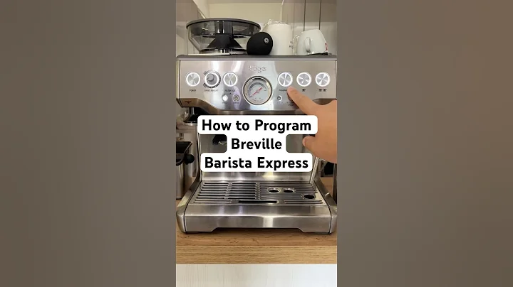 How to program Breville Barista Express (40 seconds guide)