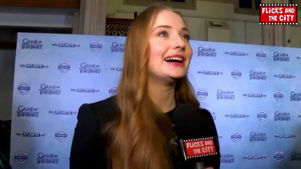 Game of Thrones Sophie Turner Interview - Joffrey, Justin Bieber, Sansa &  Cersei 