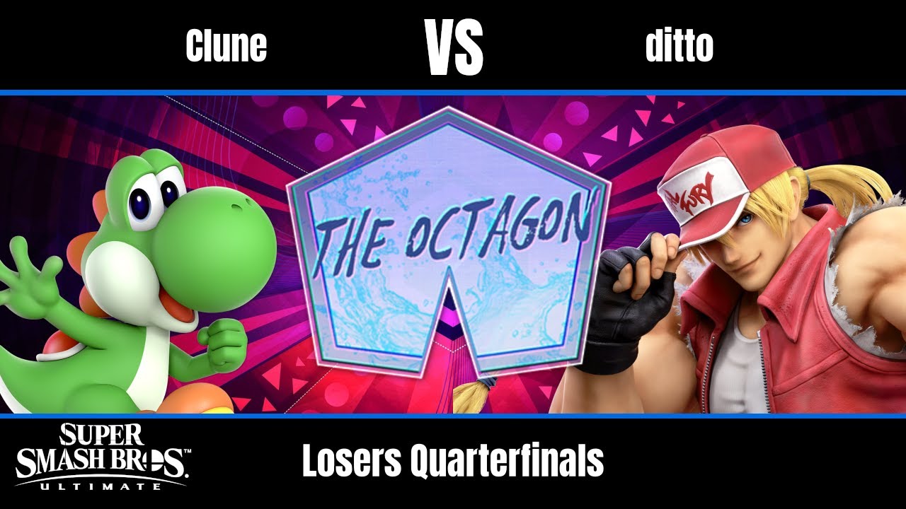 Clune (Yoshi) vs ditto (Terry) - Ultimate Losers Quarterfinals - Octagon 