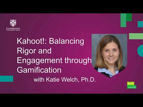 Kahoot! Balancing Rigor and Engagement through Gamification with Katie Welch