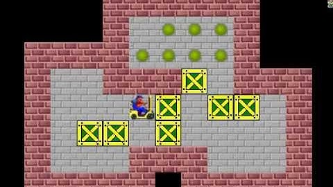 Sokoban Level 21 Slowly 1