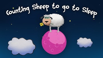 Counting Sheep To Go To Sleep - 1 Hour - Mini Monsters Music