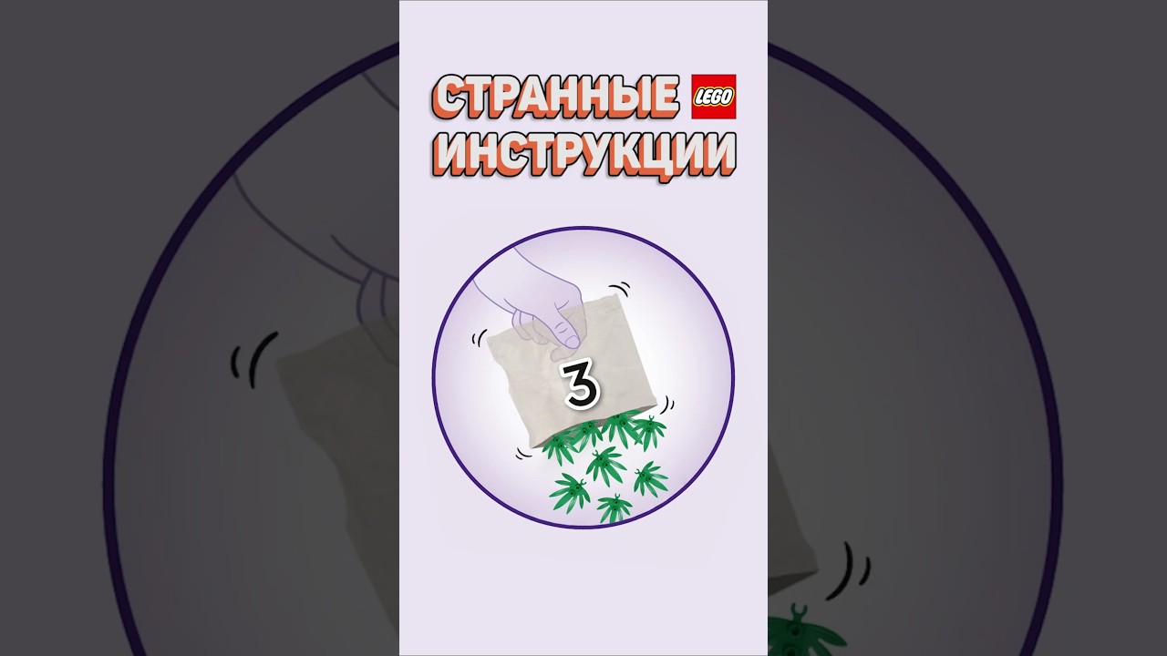 САМЫЕ СТРАННЫЕ ЛЕГО ИНСТРУКЦИИ 