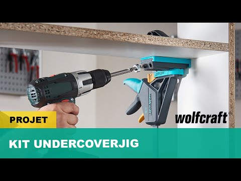 Comment réaliser des vissages invisibles - Kit UndercoverJig | wolfcraft