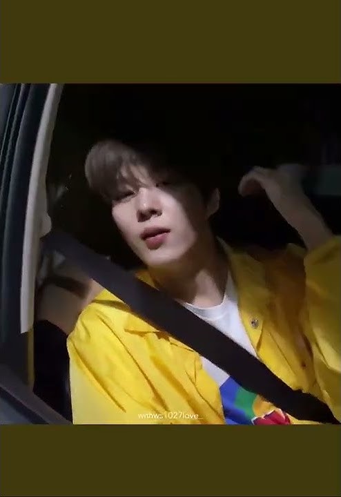 KIM WOOSEOK in yellow is a cutie #kimwooseok #kws #kpop #leftandright #bts #charlieputh