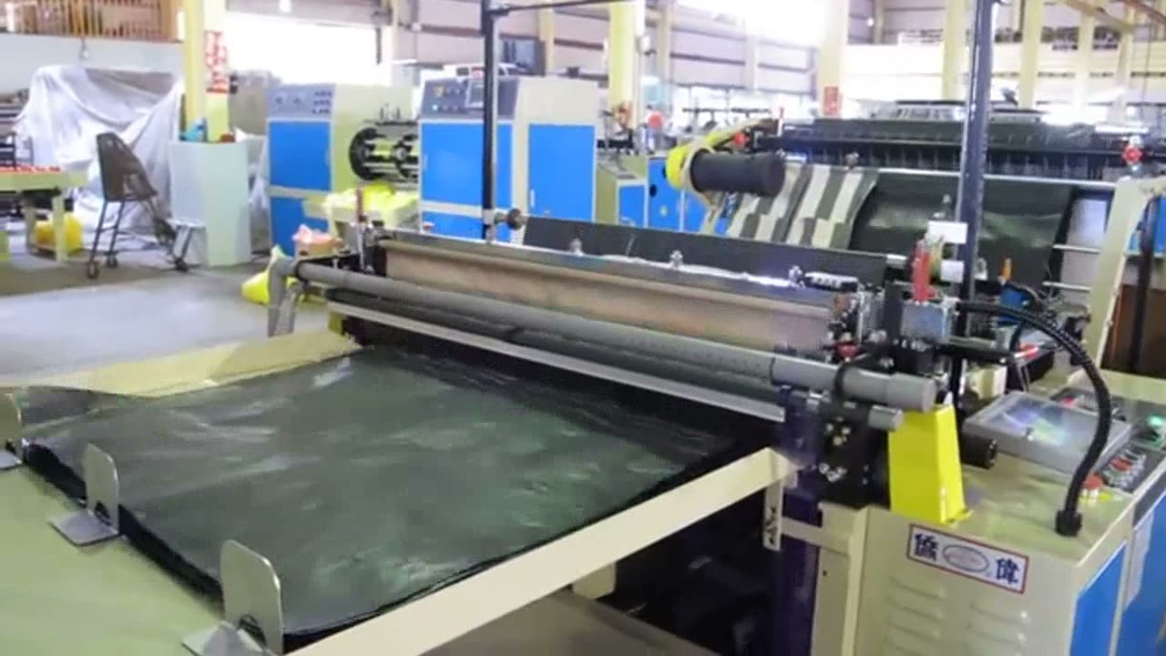 Bottom Sealing Garbage Bag Making Machine YouTube