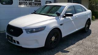 2015 Ford Taurus Police Interceptor AWD For Sale By Chicago Auto Network