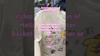 Famous Hello Kitty Easter Merch at Walmart #hellokitty #hellokittyandfriends #easter #basket #walmart Wealth