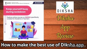 DIKSHA app full review | How to download & use Diksha app for e learning | Best app for students.