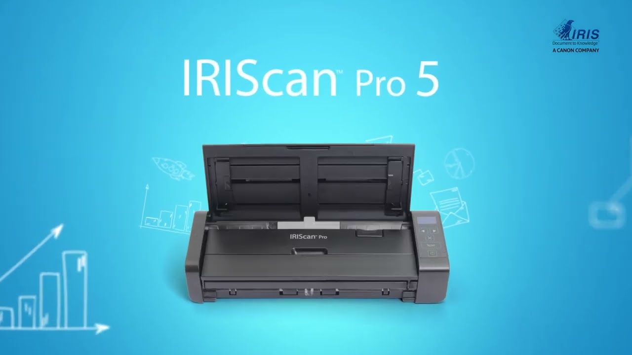 IRIScan Pro 5  Scanner de bureau recto-verso haute performance