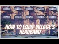 HOW TO EQUIP * VILLAGE'S HEADBAND * ALL COMMANDS SHINDO LIFE RELLGAMES