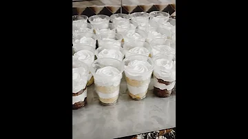 Cake In Short Glasses Cakeshorts Orderwork 