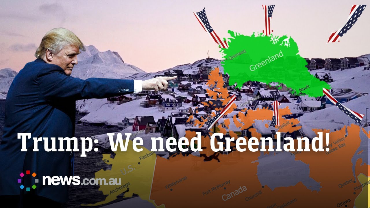 Trump says the US needs Greenland for national security