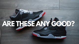 Better than the original? | Air Jordan 4 Bred Reimagined Review and On Feet