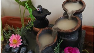 Fountain making ideas/ back incense doop holder/ home decor DIY