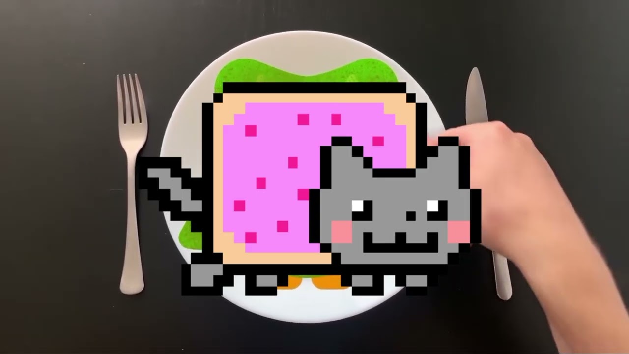 How to cook Nyan Cat - YouTube