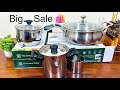 Big sale extra discount the indusvalley  cookware steel cast iron triply milk boiler