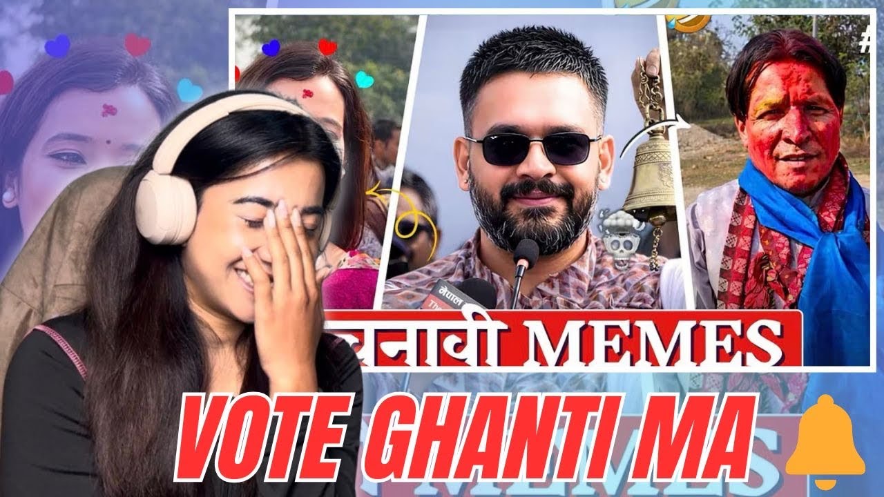 Vote Ghanti Ma 🔔 | @parbatbasnet457 - Chunabi Memes | EP - 5 | Reaction Video #335 