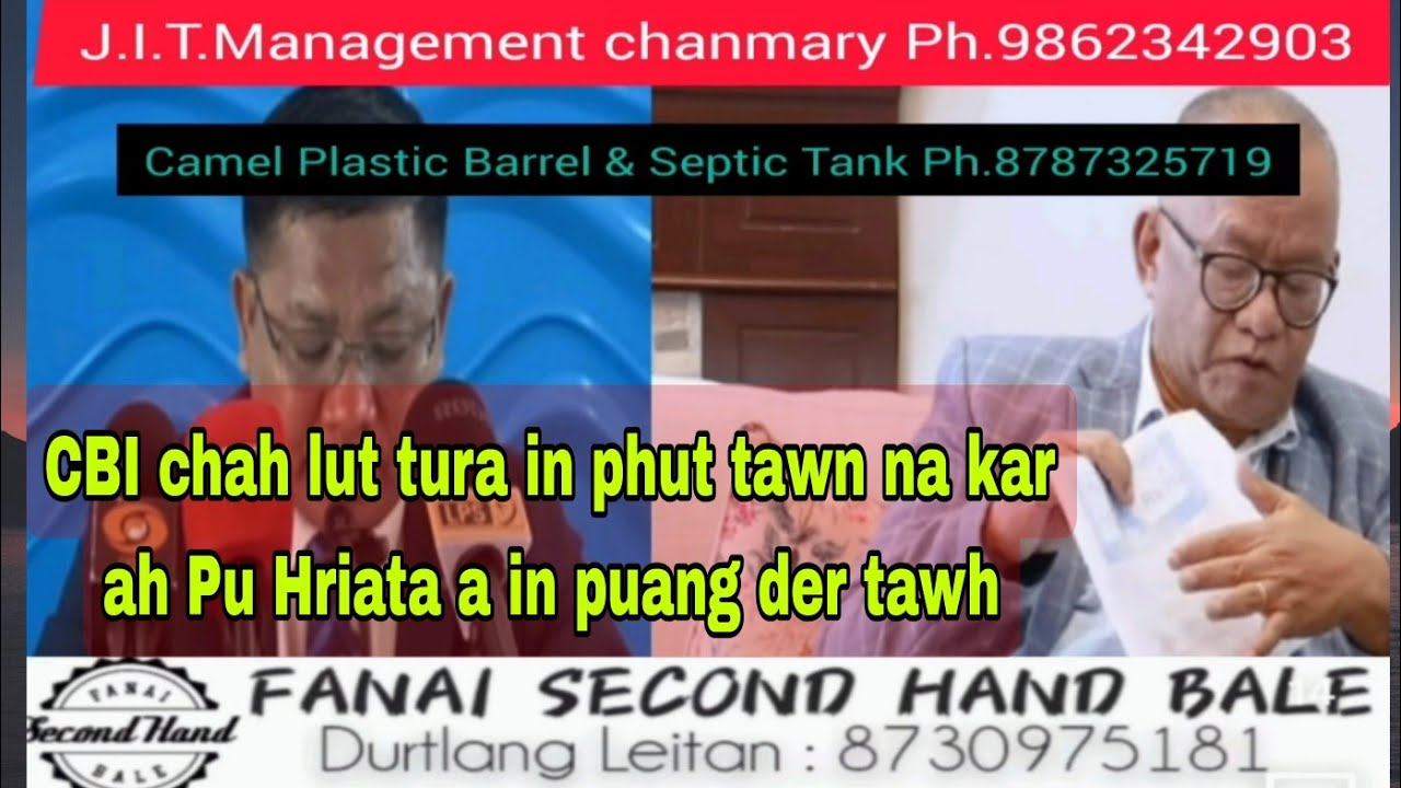 CBI LEH PU HRIATA KAM CHHUAK CHENG NUAIHSAWM MAN TANG A NGAIHTHEIH TUR NUAIH 10 A DAWN THU A SAWI.