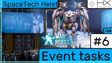 War Robots - How to solve Event task #6 "SpaceTech Heist (6/28)" - SHORT