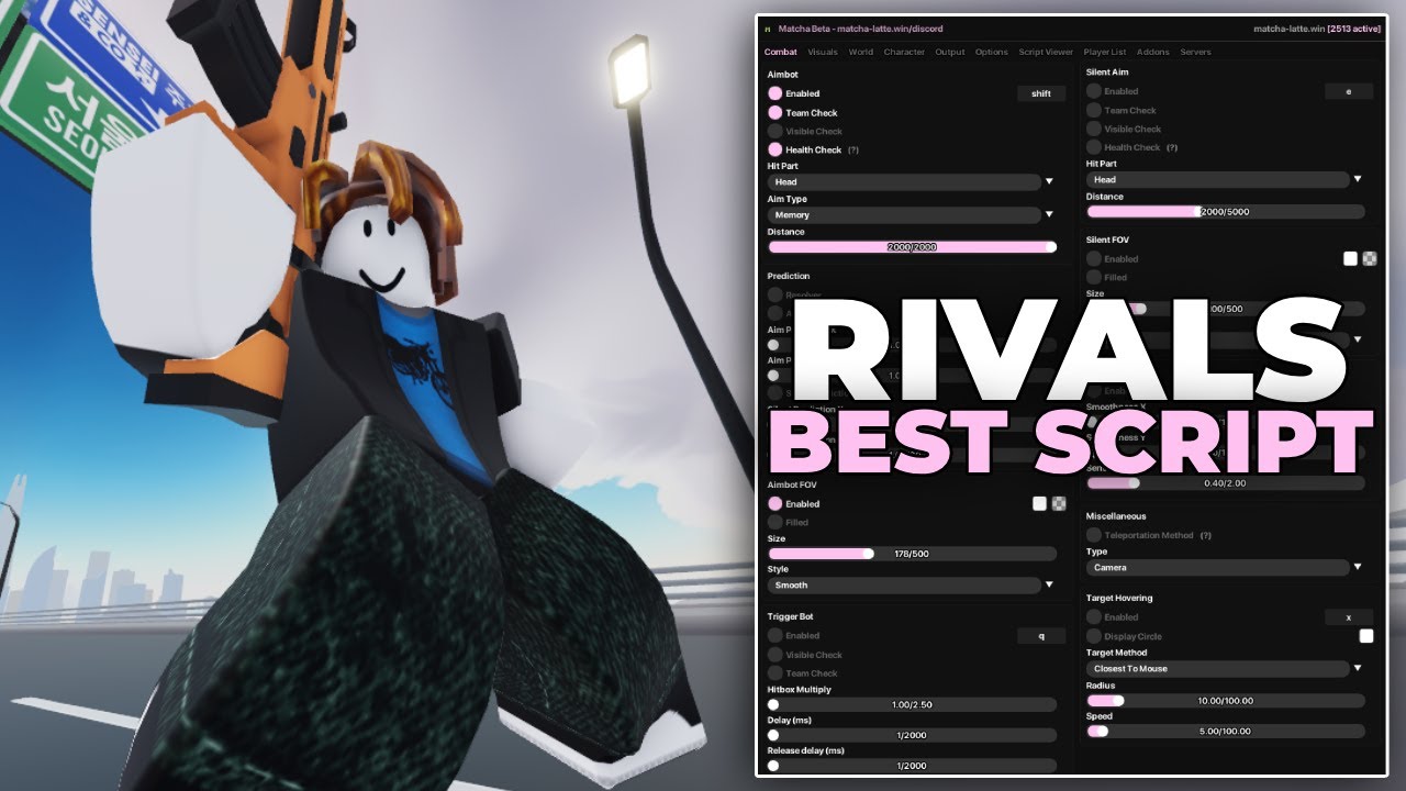 [NEW!] Best Rivals Script/Hack! | Matcha | Silent Aim, Wallbang ...
