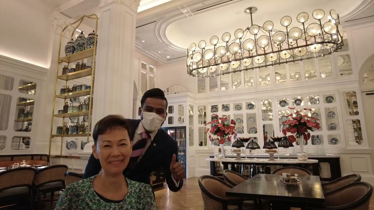 Raffles Hotel Singapore Breakfast Buffet inside the Tiffin Room YouTube