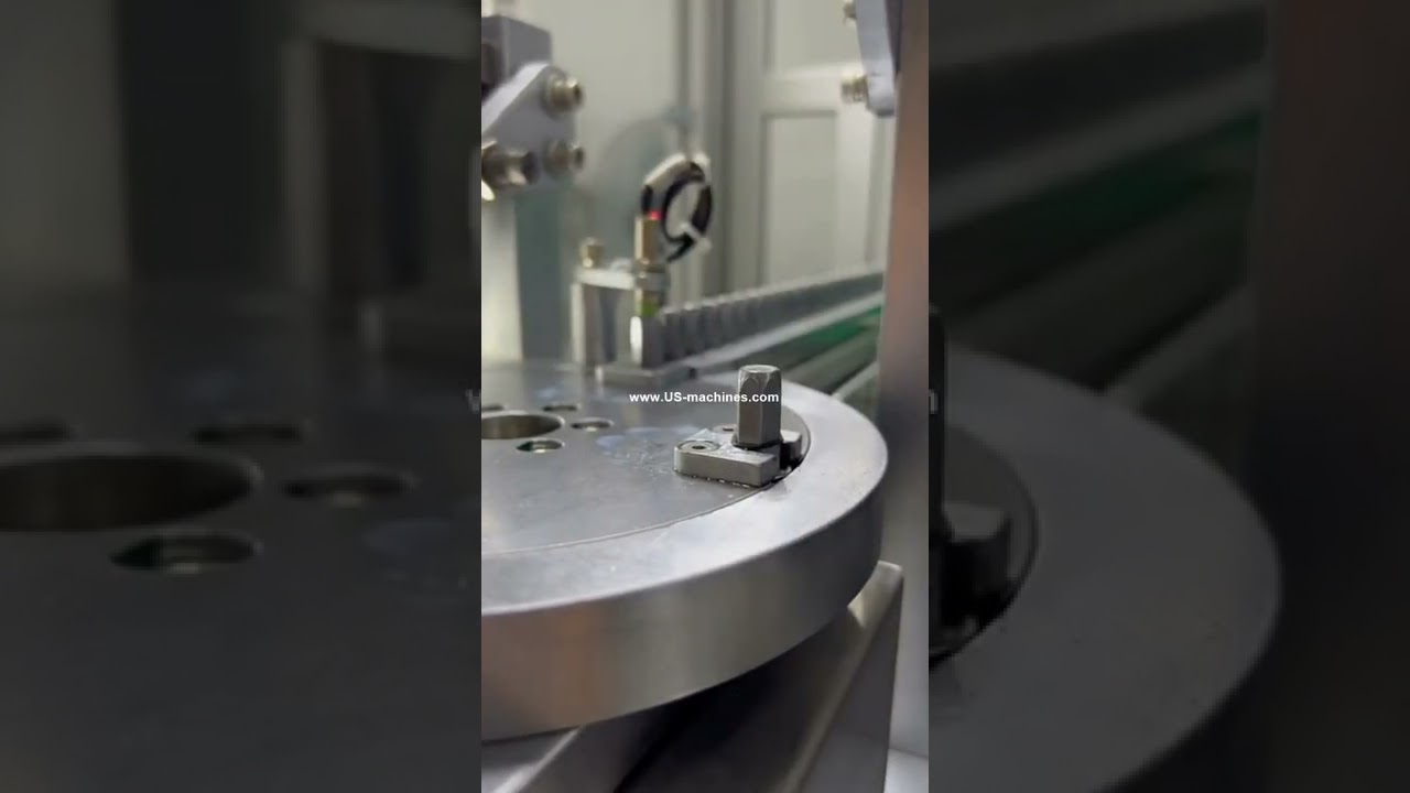 O ring metal nut assembly machine with CCD inspection checking system