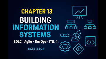 Chapter 13 | Building Information Systems: SDLC, Agile & DevOps with ITIL 4 | BCIS 5304