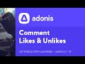 Let's Build with AdonisJS: 1.9 - Comment Likes &amp; Unlikes