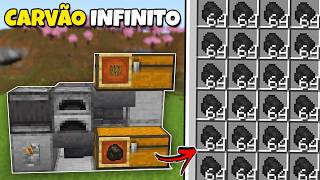 MELHOR FARM DE CARVÃO Muito Fácil no Minecraft Bedrock 1.21/26+!