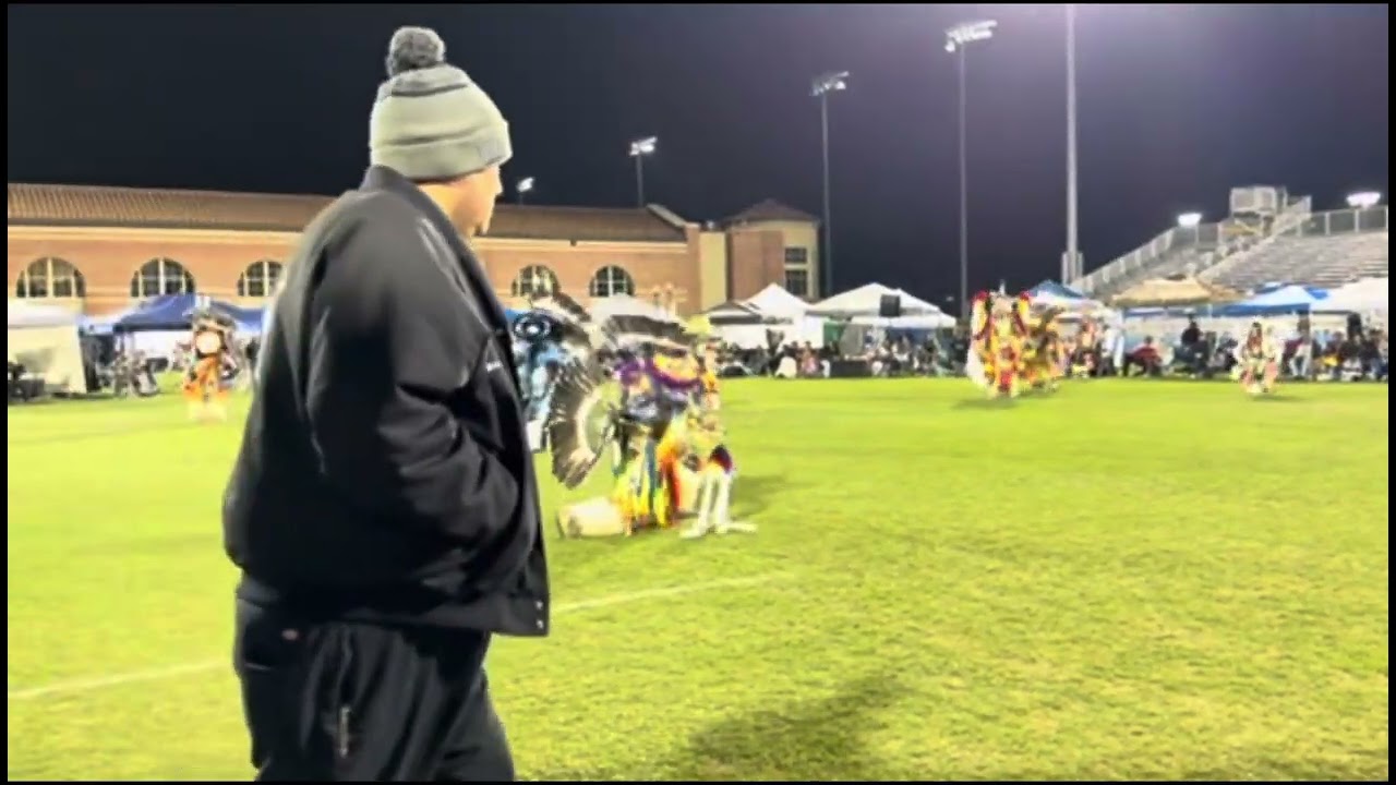 Tank Young took 3rd place in Julius Phoenix Fancy Special at UCLA’s pow wow 2025