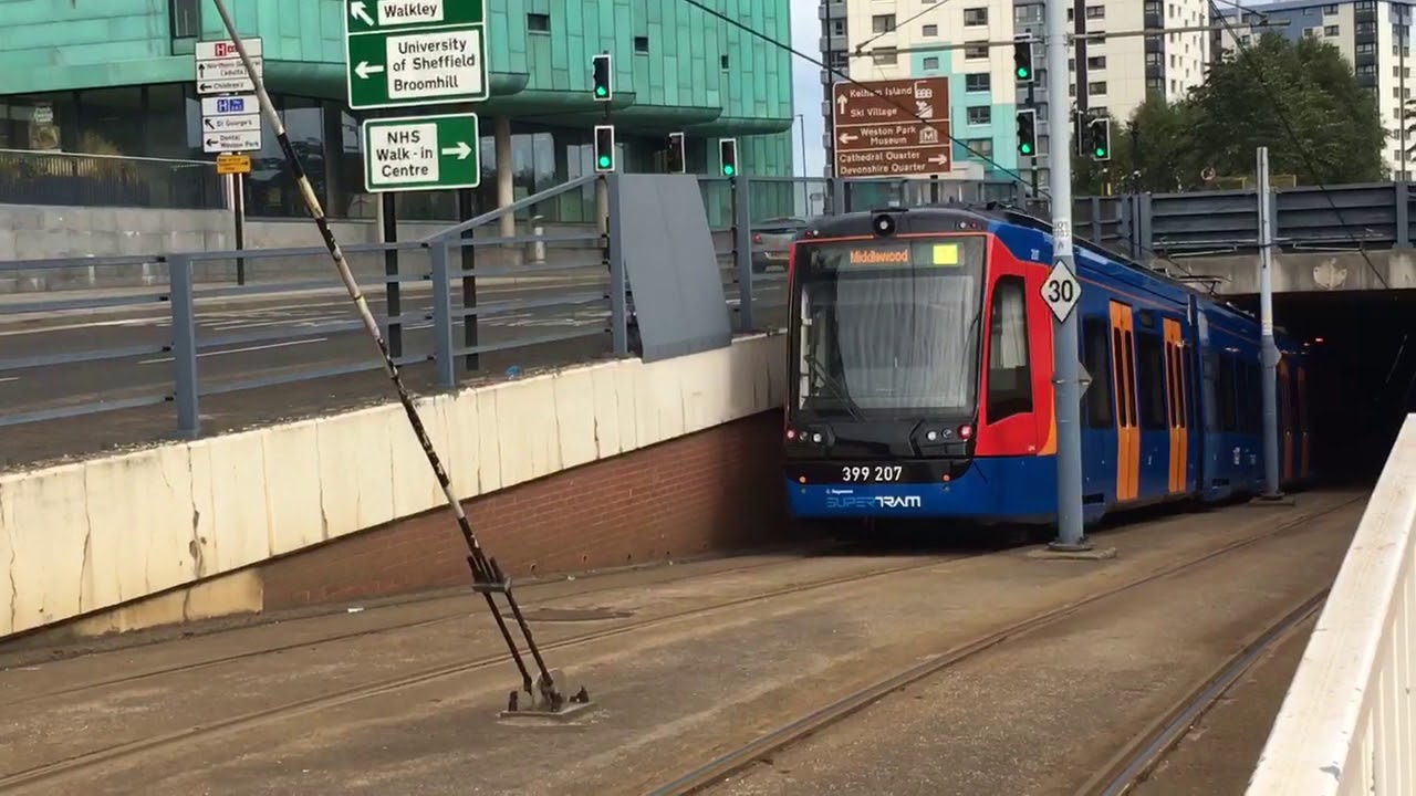 Citylink Stagecoach Sheffield Tram Train 399207 At University From citylink-stagecoach-sheffield-tram-train-399207-at-university-from